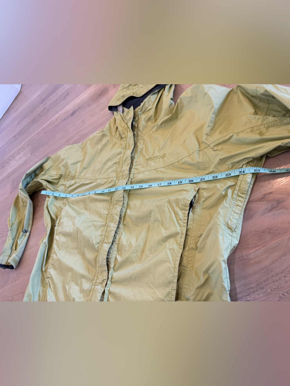Marmot lightweight packable windbreaker green size women's XL - Picture 10 of 12
